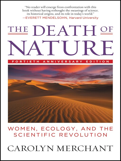 Title details for The Death of Nature by Carolyn Merchant - Wait list
